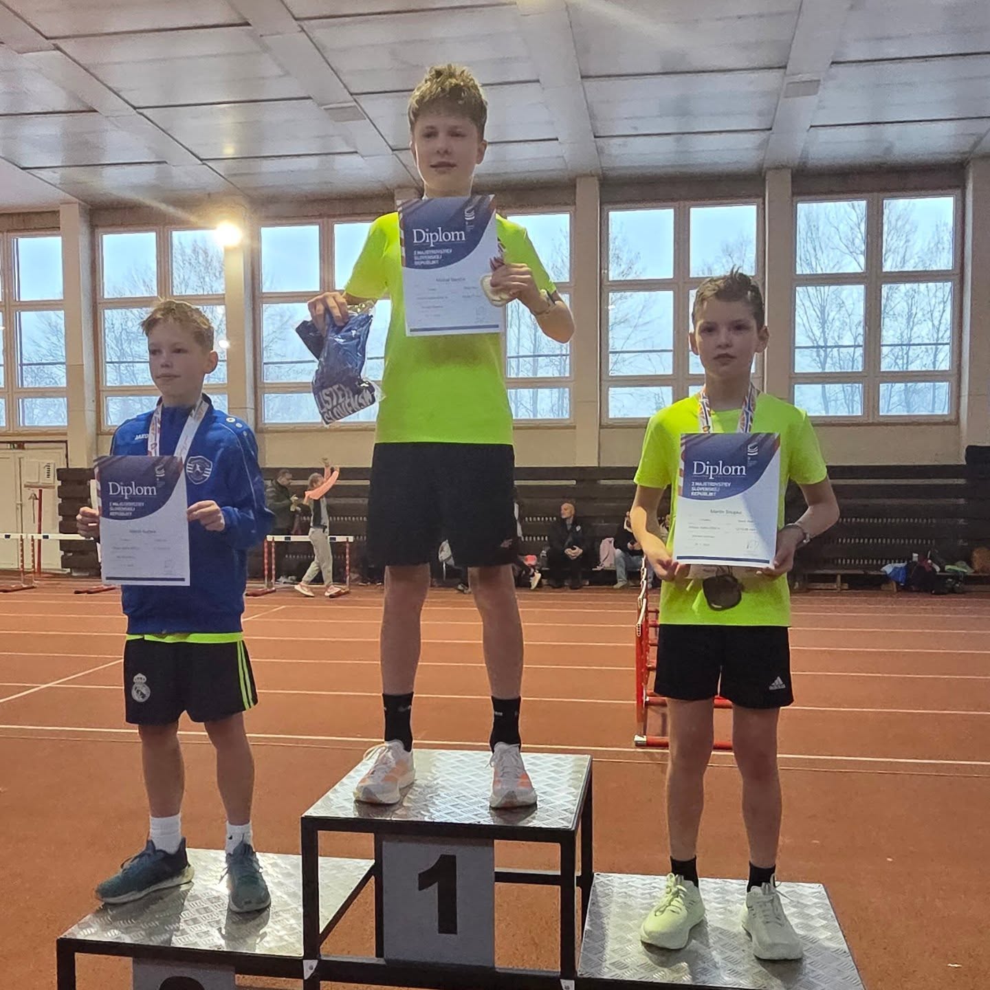 Halové Majstrovstvá Slovenska v chôdzi starších žiakov