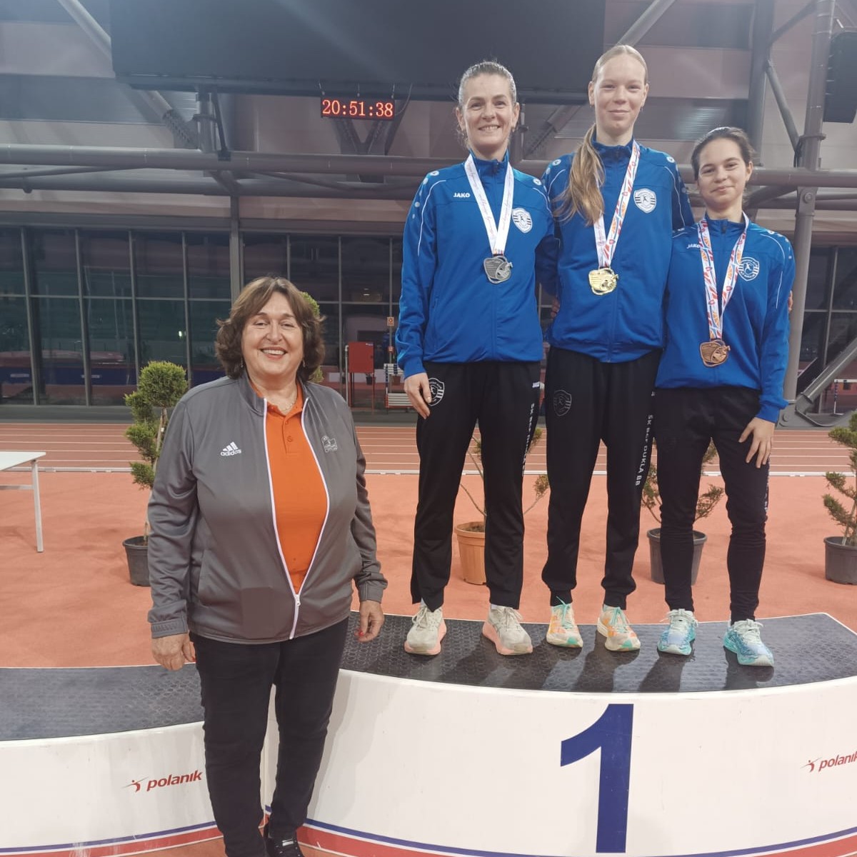 Dukla Banská Bystrica žiarila na halových MSR v chôdzi