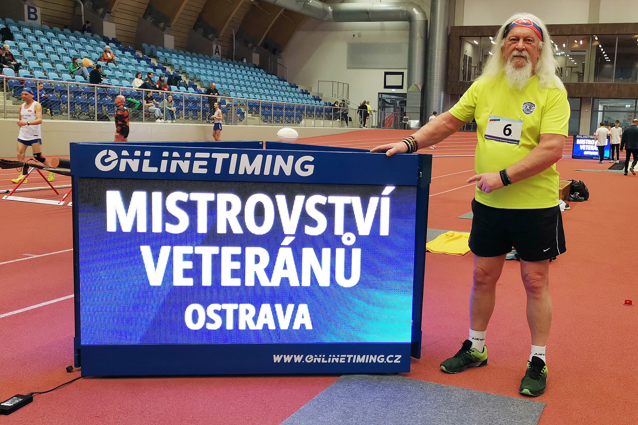 Halové majstrovstvá SR veteránov v chôdzi 