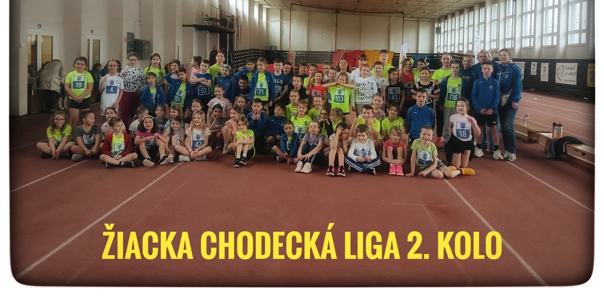 2. kolo Žiacka chodecká liga, 19. ročník