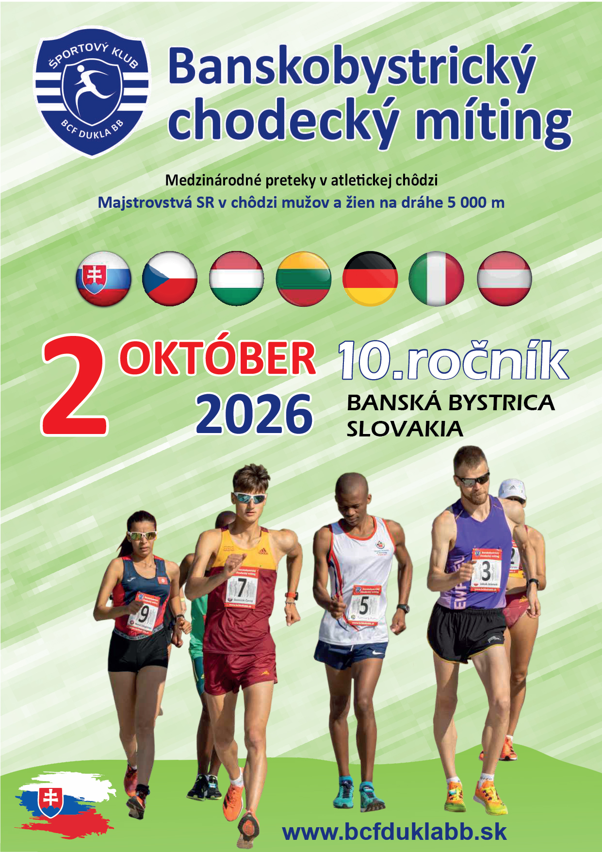 Banskobystrický chodecký míting 2026