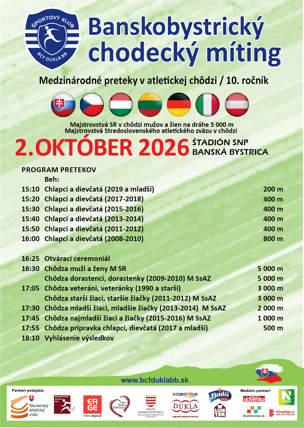 Banskobystrický chodecký míting, 10. ročník
