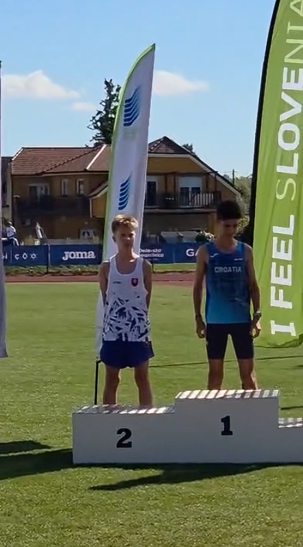 Michal Benčík vybojoval druhé miesto a osobný rekord v Ptuji